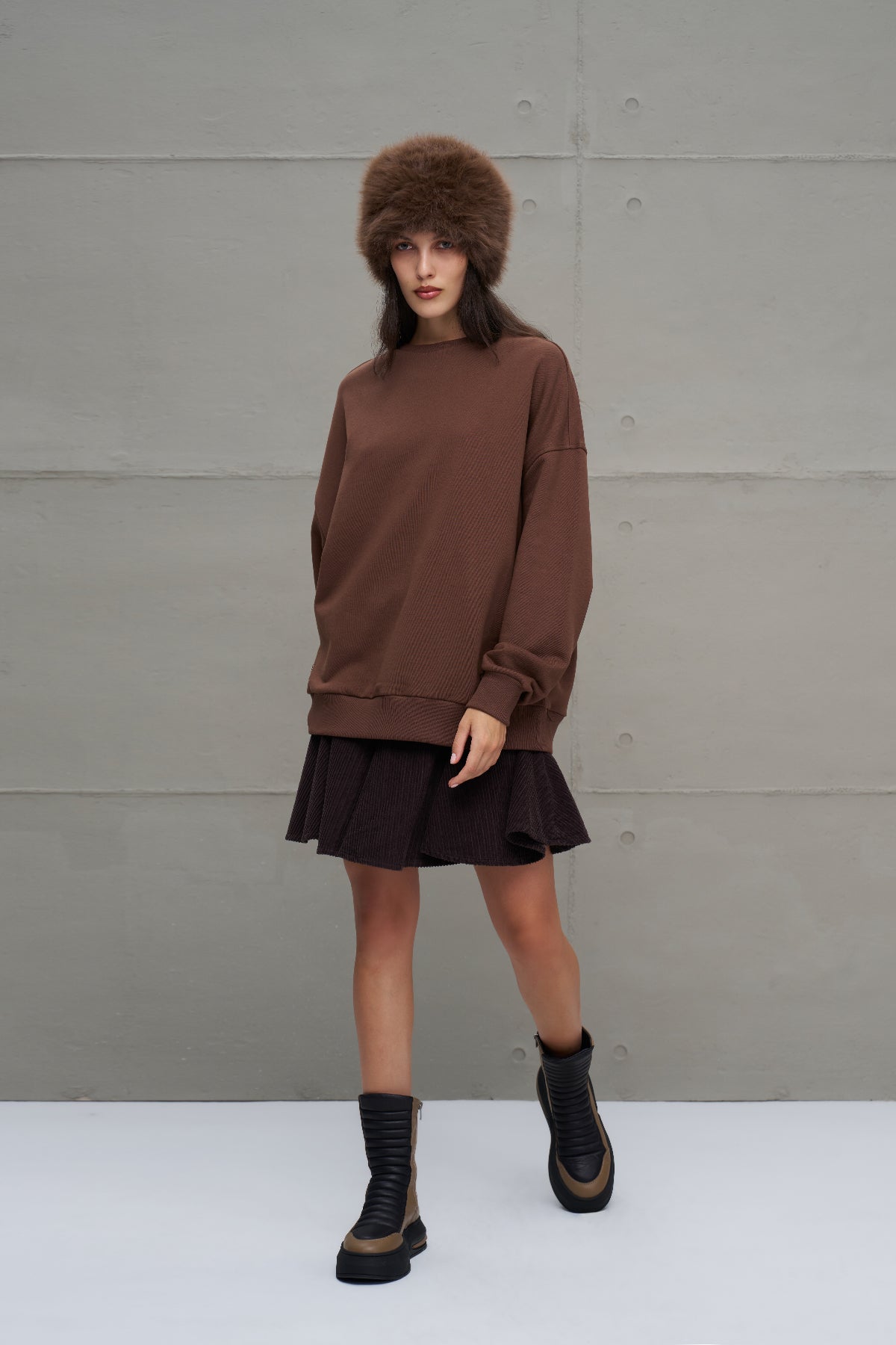 Brown Hat Postino