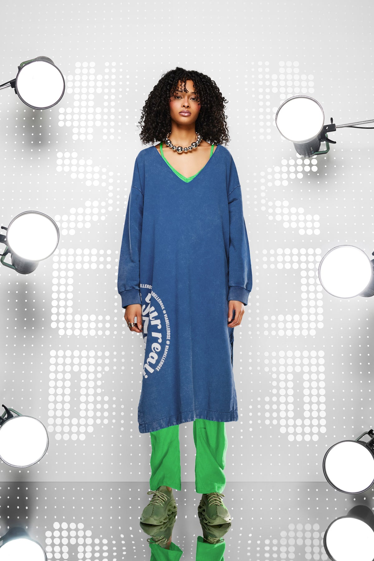 Indigo Dress 15002