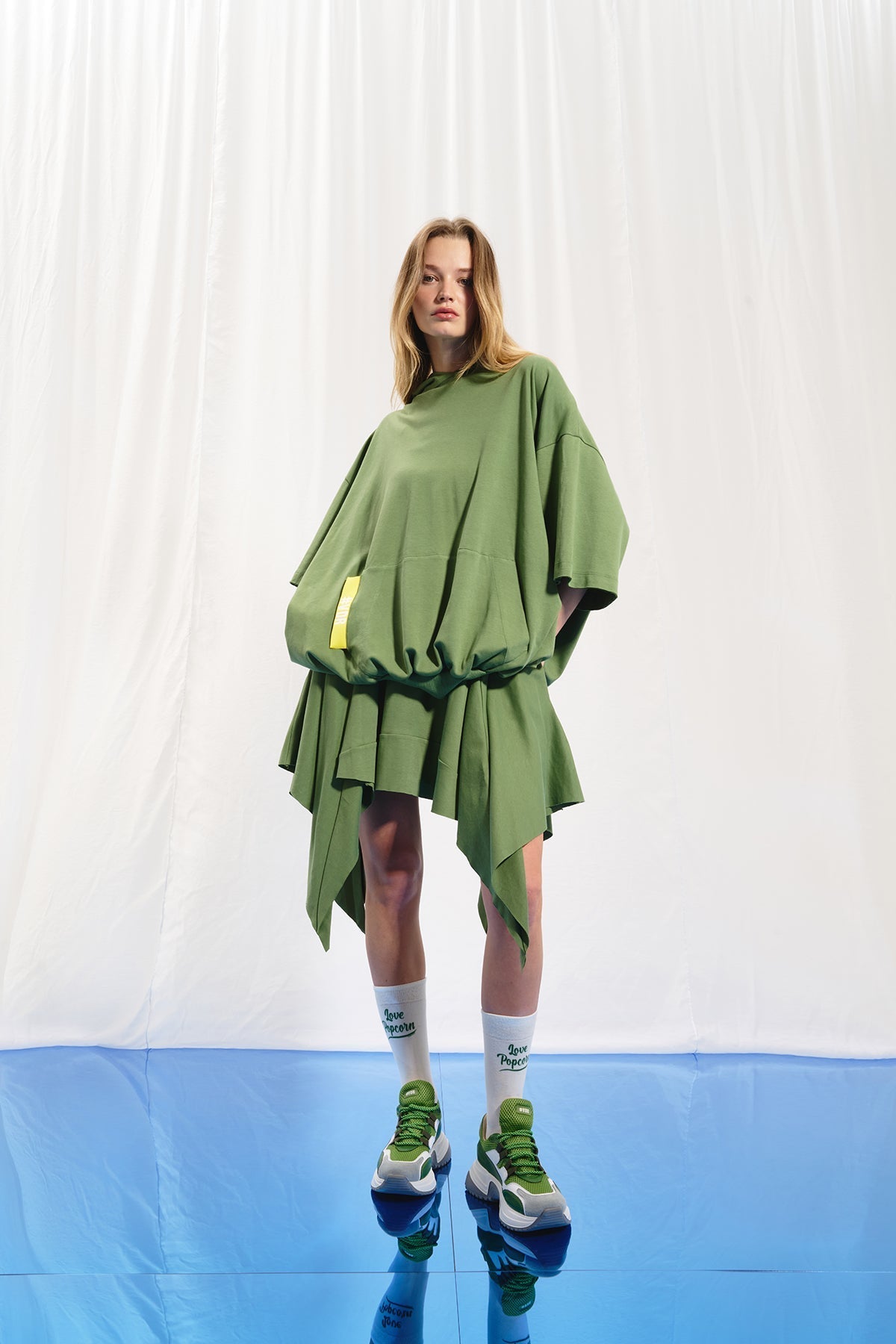 Olive Green Sweatshirt 17010