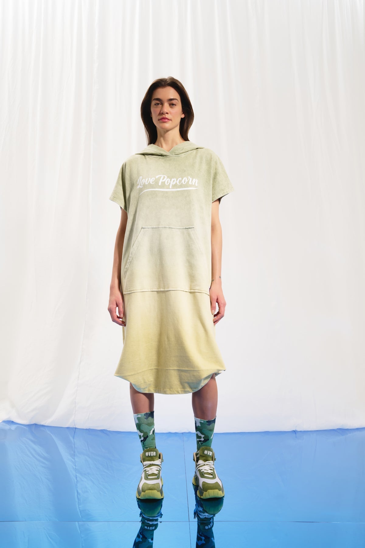 Olive Green Pistachio Dress 17051