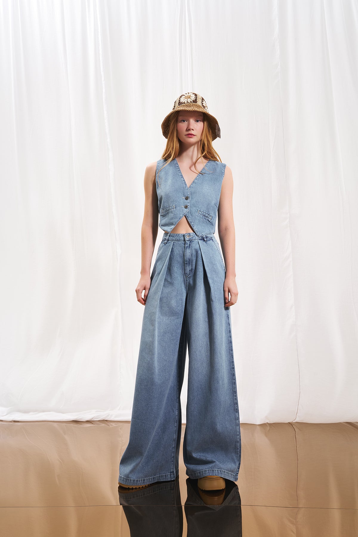 Light Blue Trousers 17220