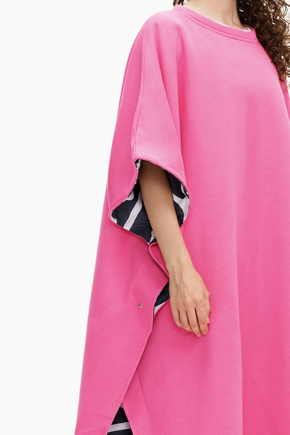 Pink Poncho 10087