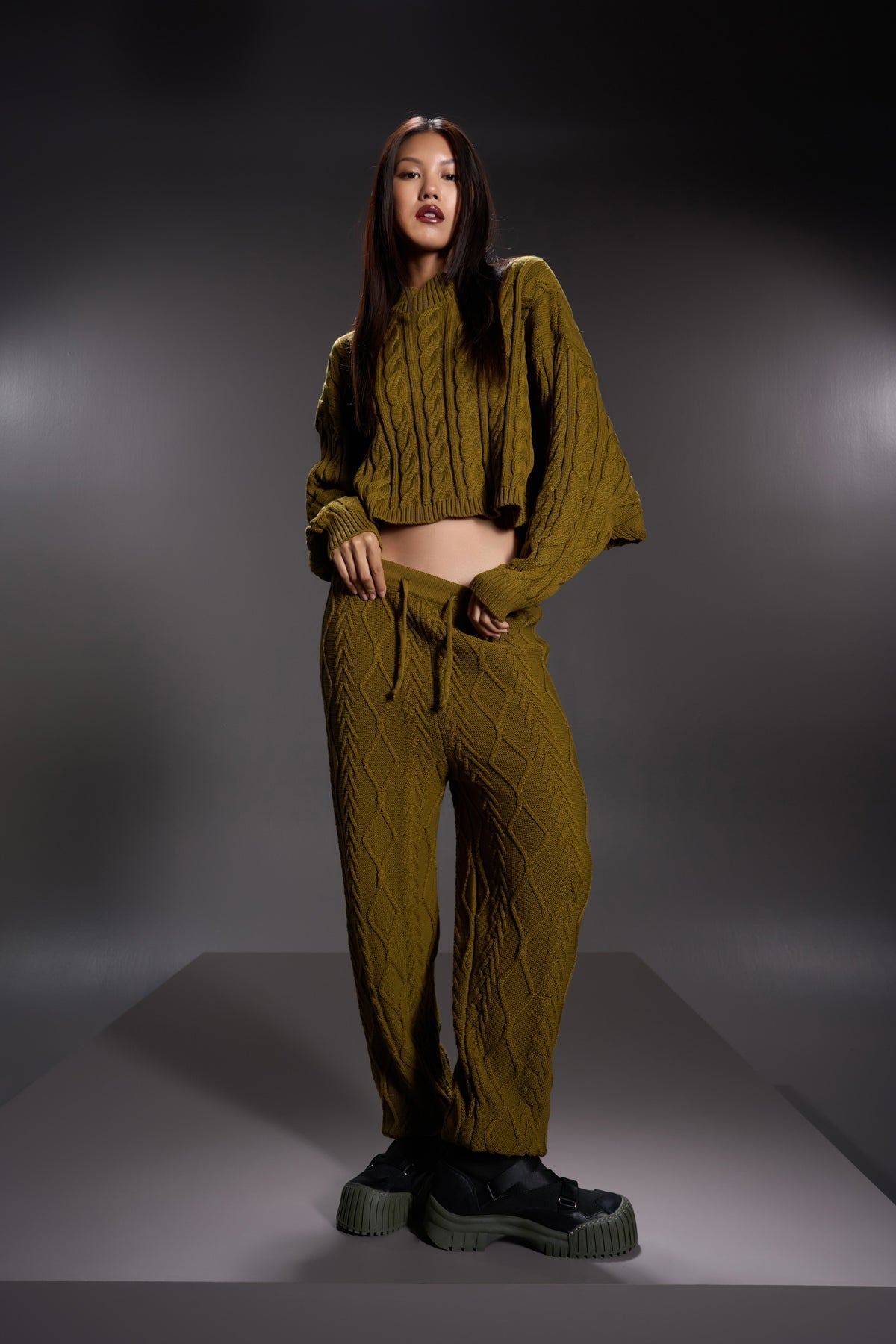 Olive Pants 16281