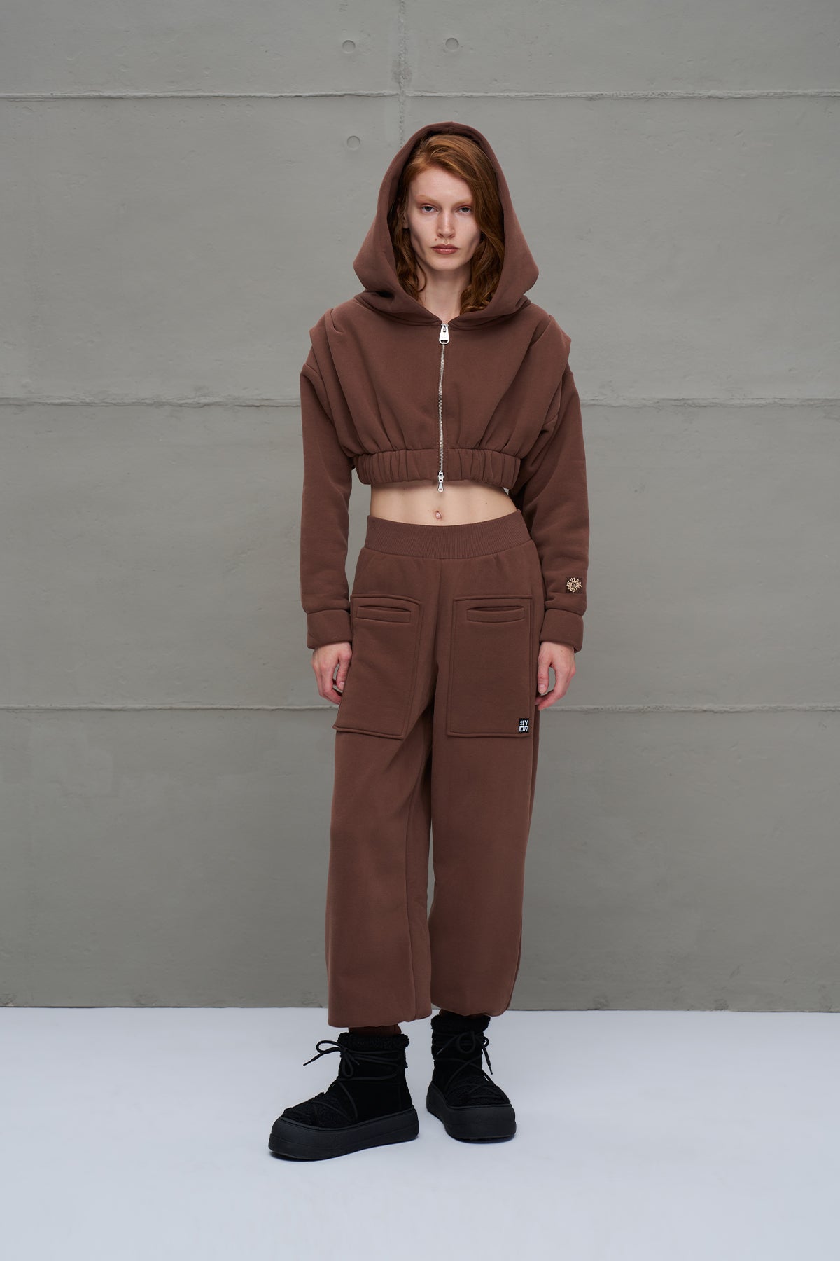 Brown Slim Fit Trousers 18020