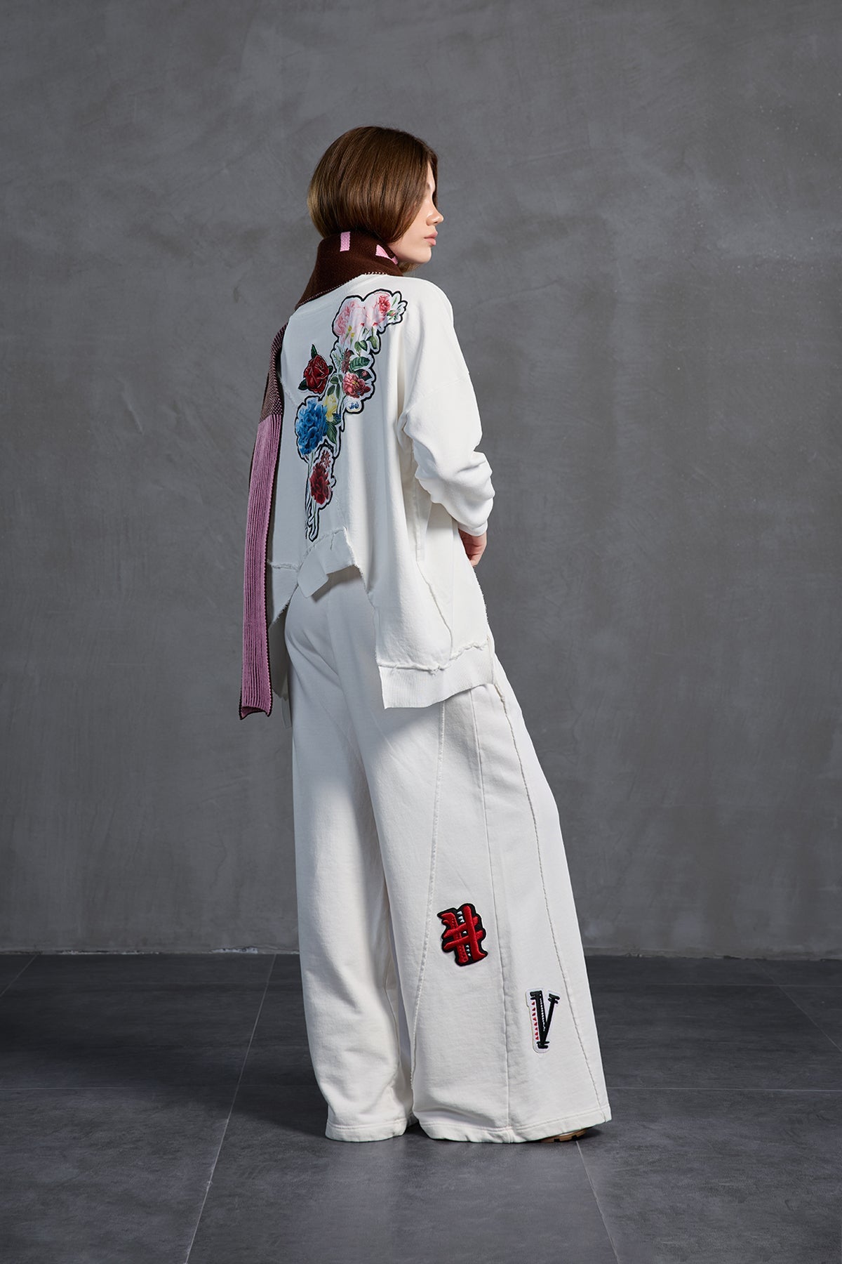 Off White Oversized Trousers 18158