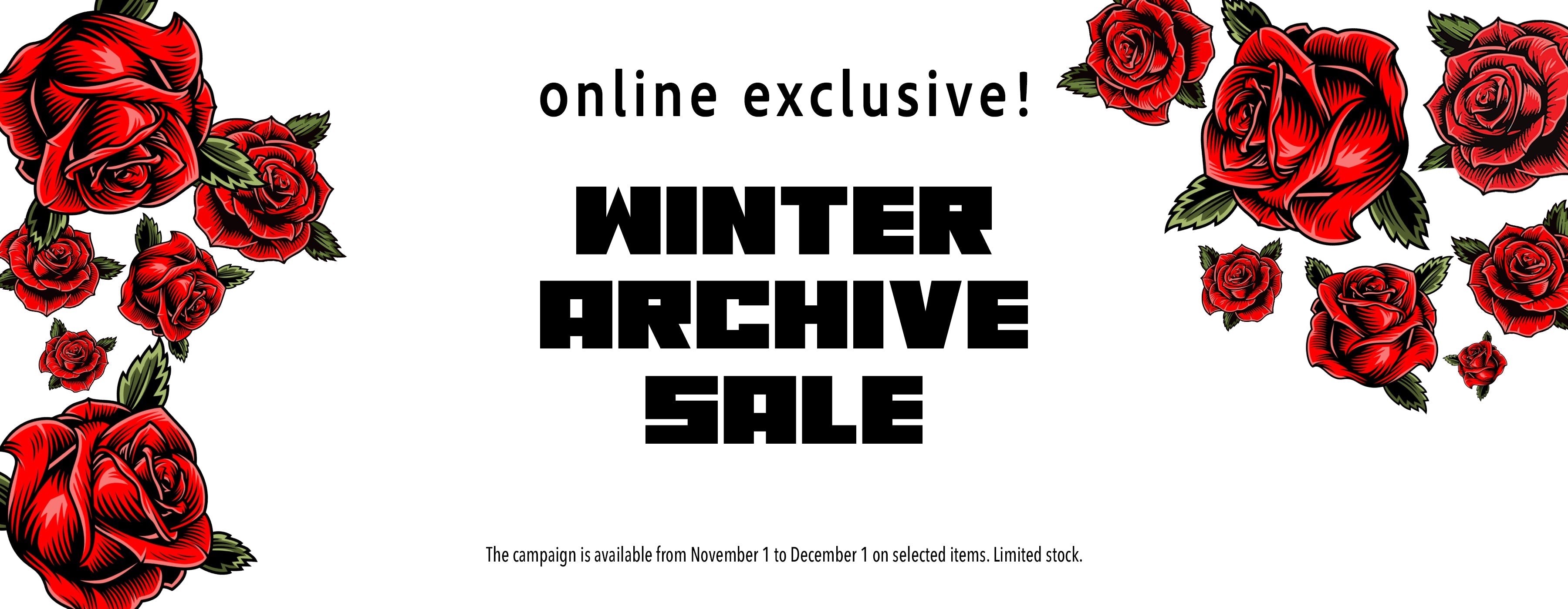 Winter Archive Sale