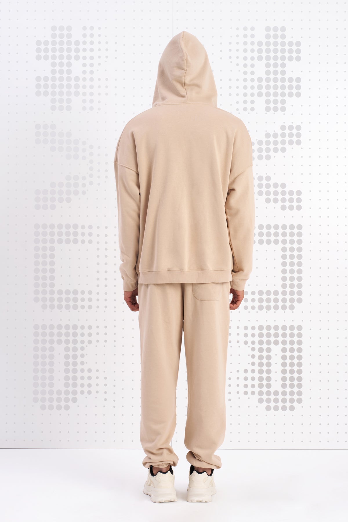 Beige Sw-shirt Moto