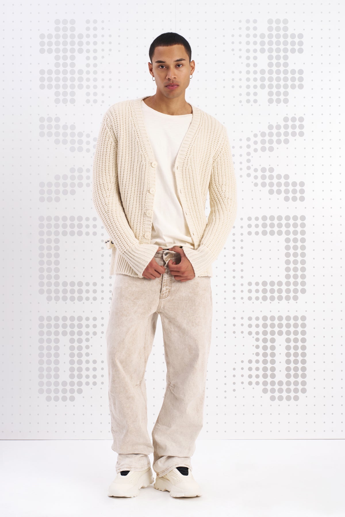 Beige Cardigan Taormina