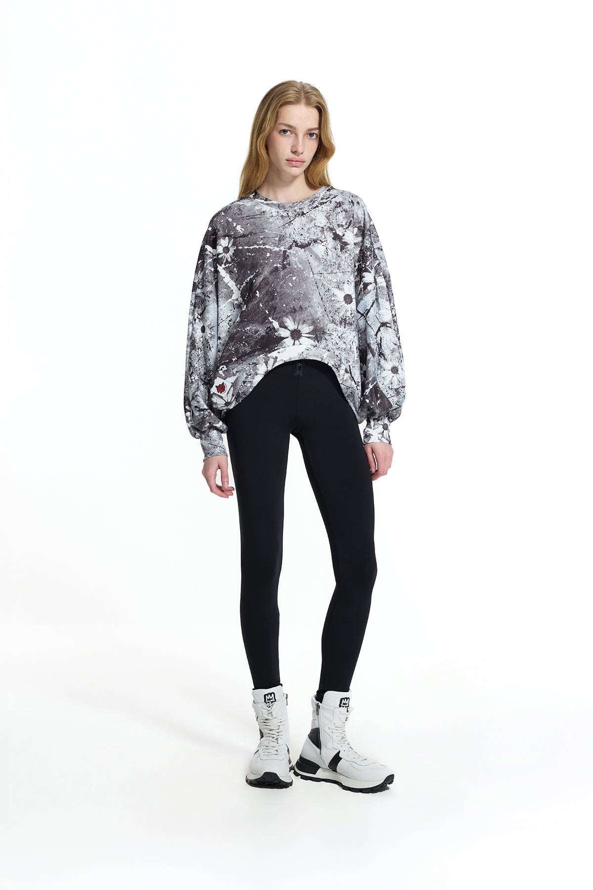 White Black Boots Tina4