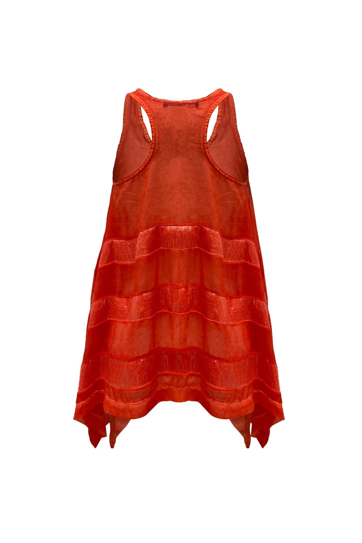 Orange Bluse 7253