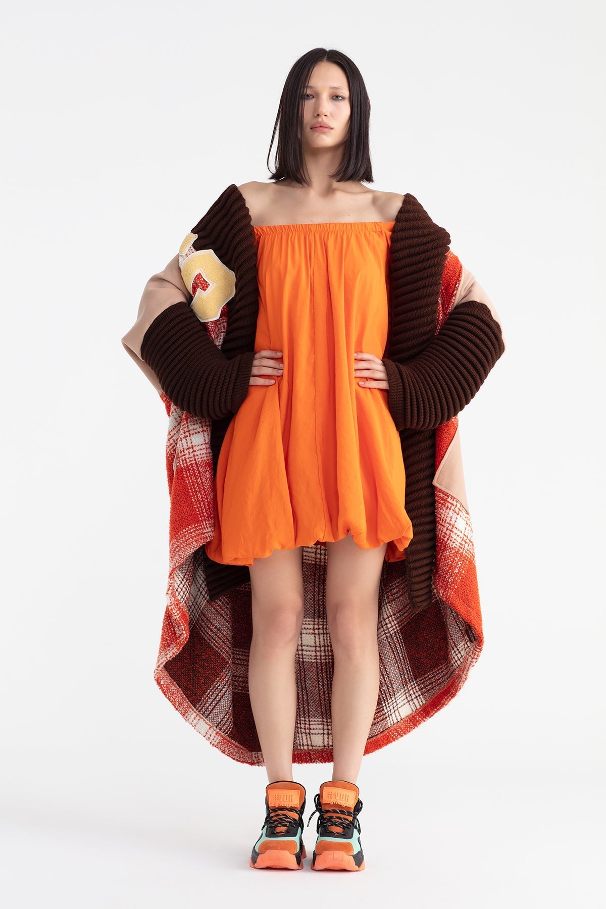 Orange Dress 11175