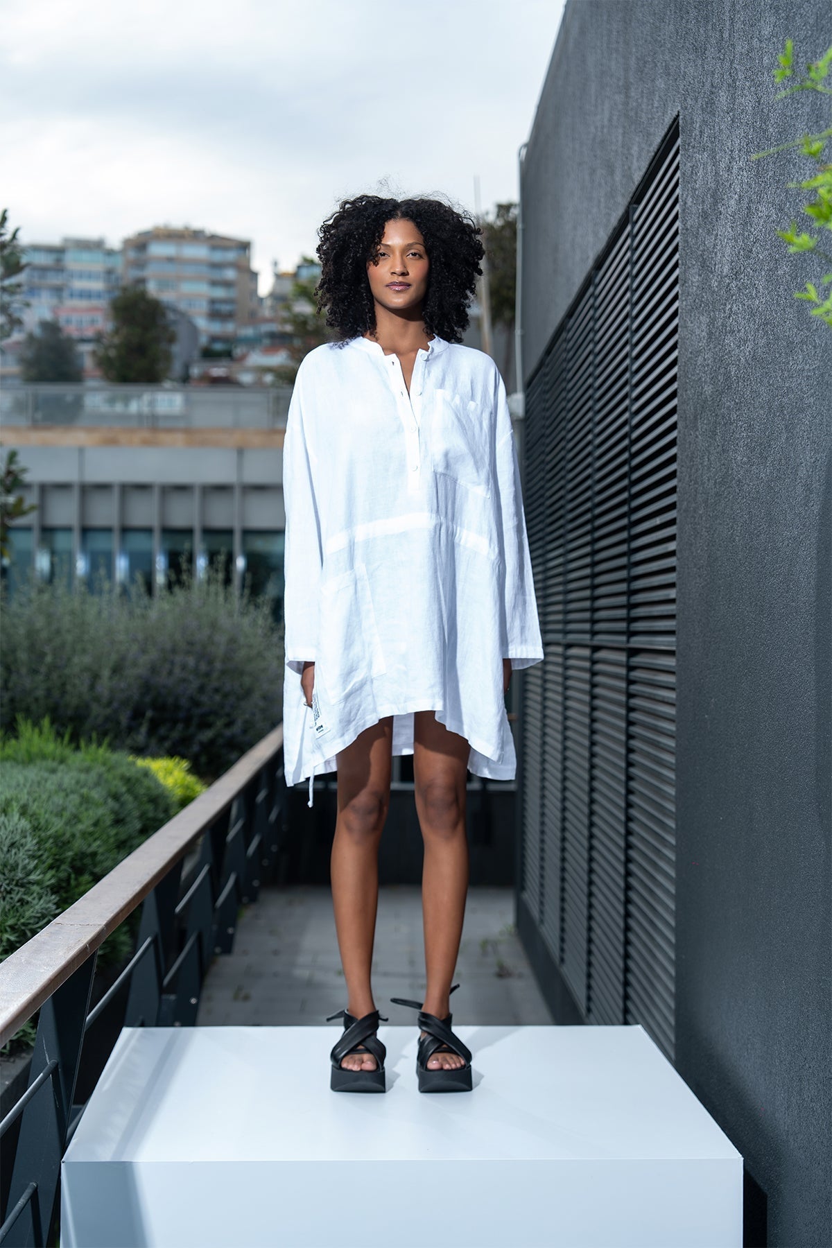 Bianco Tunic 15006