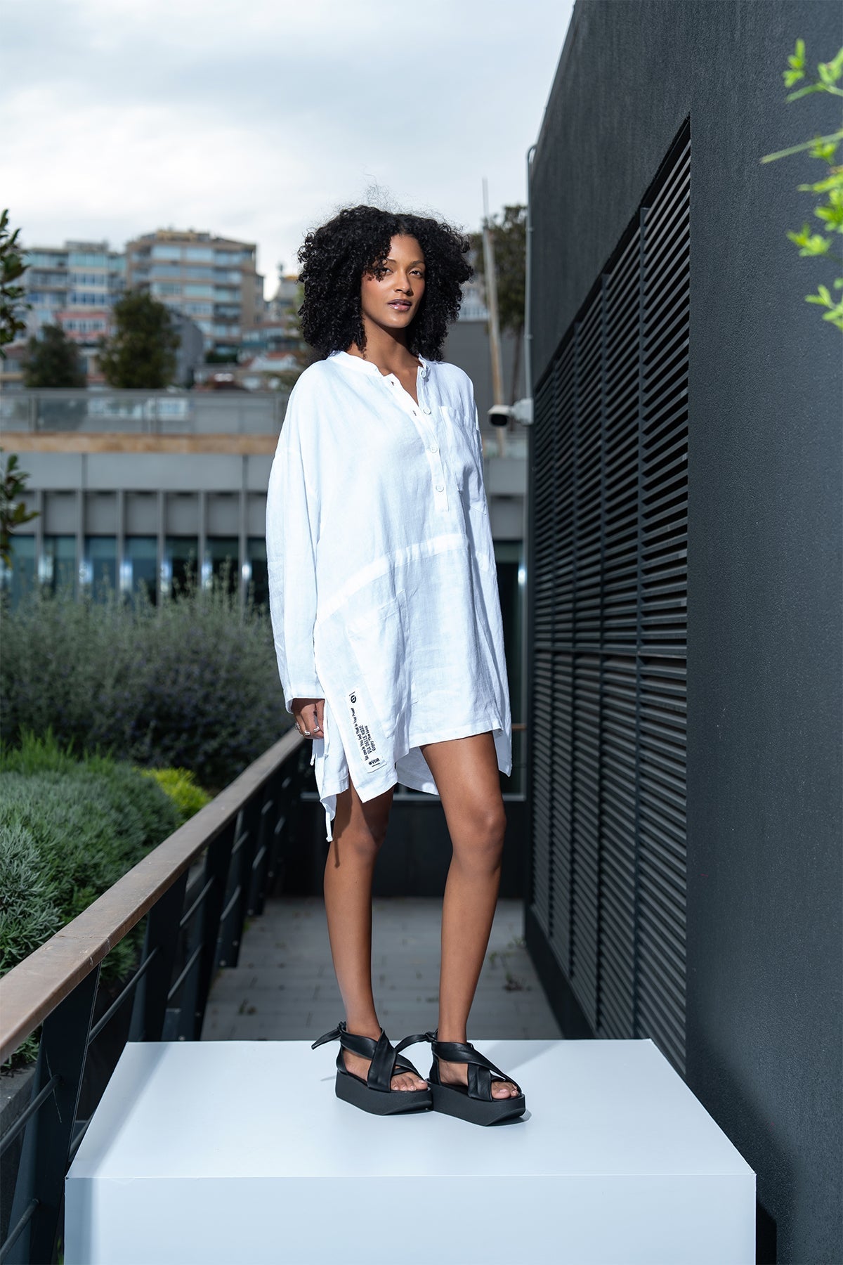 Bianco Tunic 15006