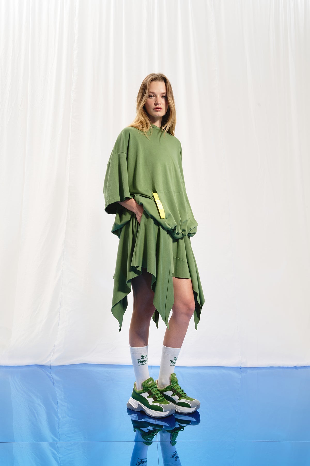 Olive Green Sweatshirt 17010