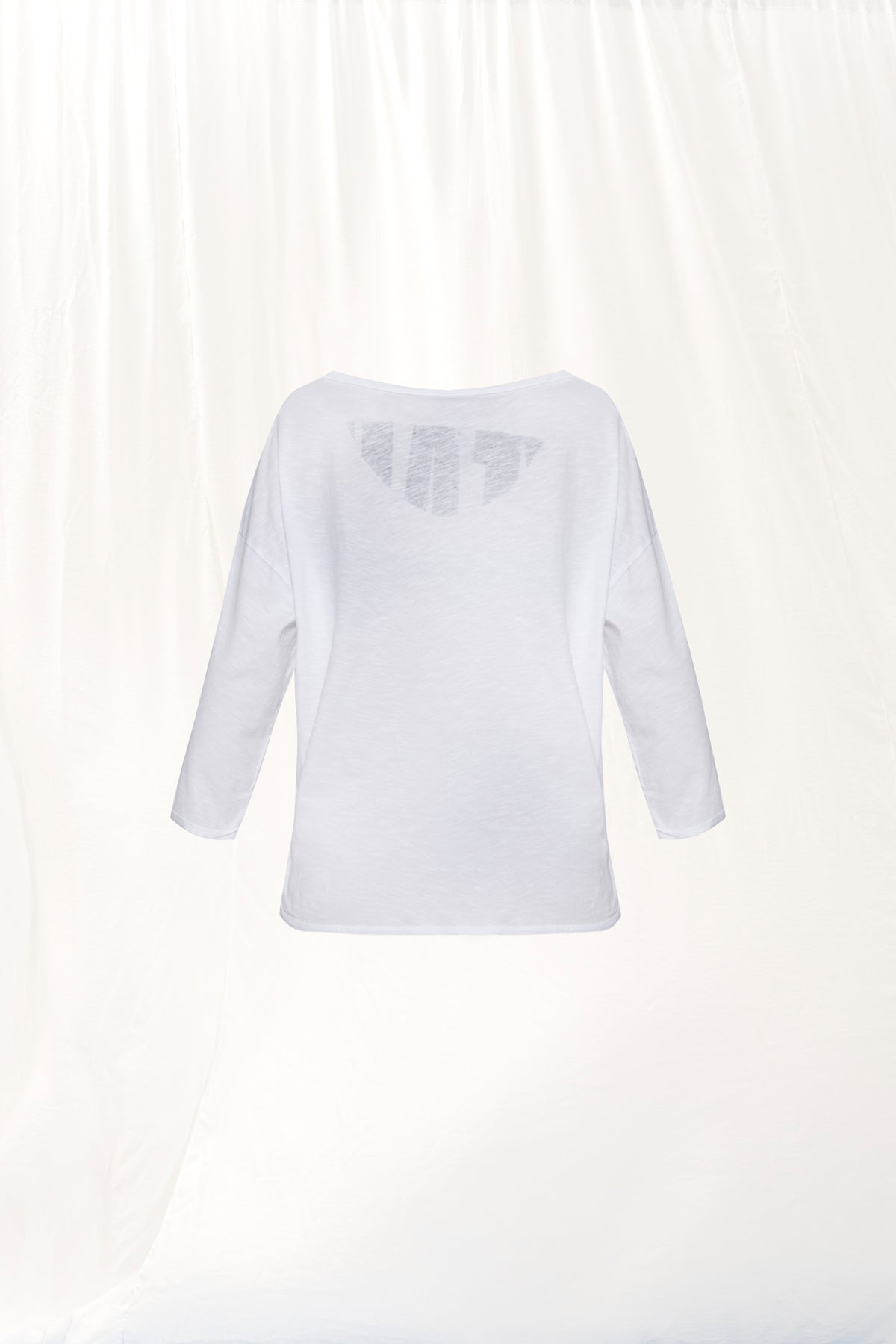 White Print T-shirt 17082