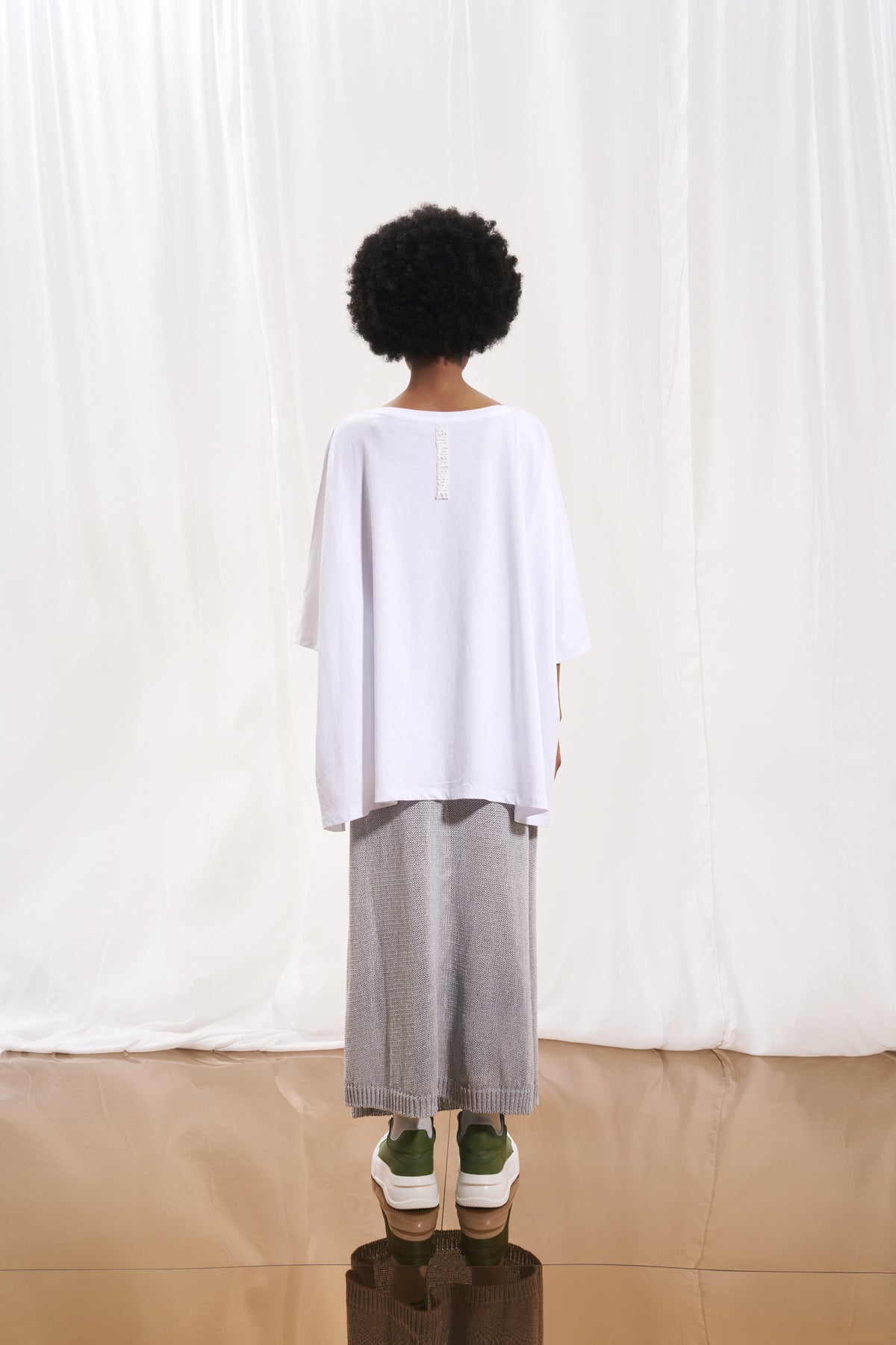 Grey Skirt 17176