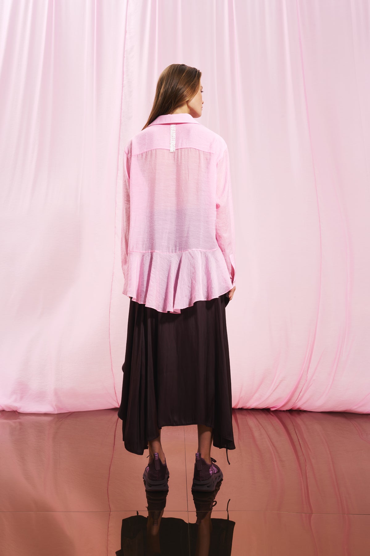 Burgundy Skirt 17285