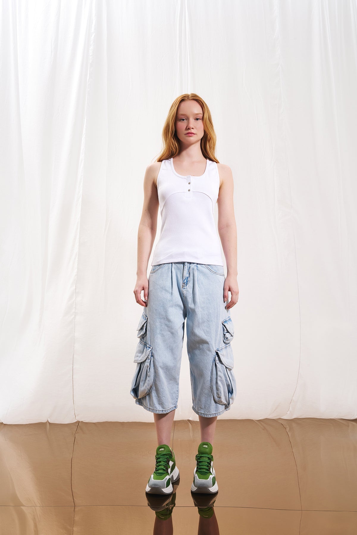 White Tank Top 17346