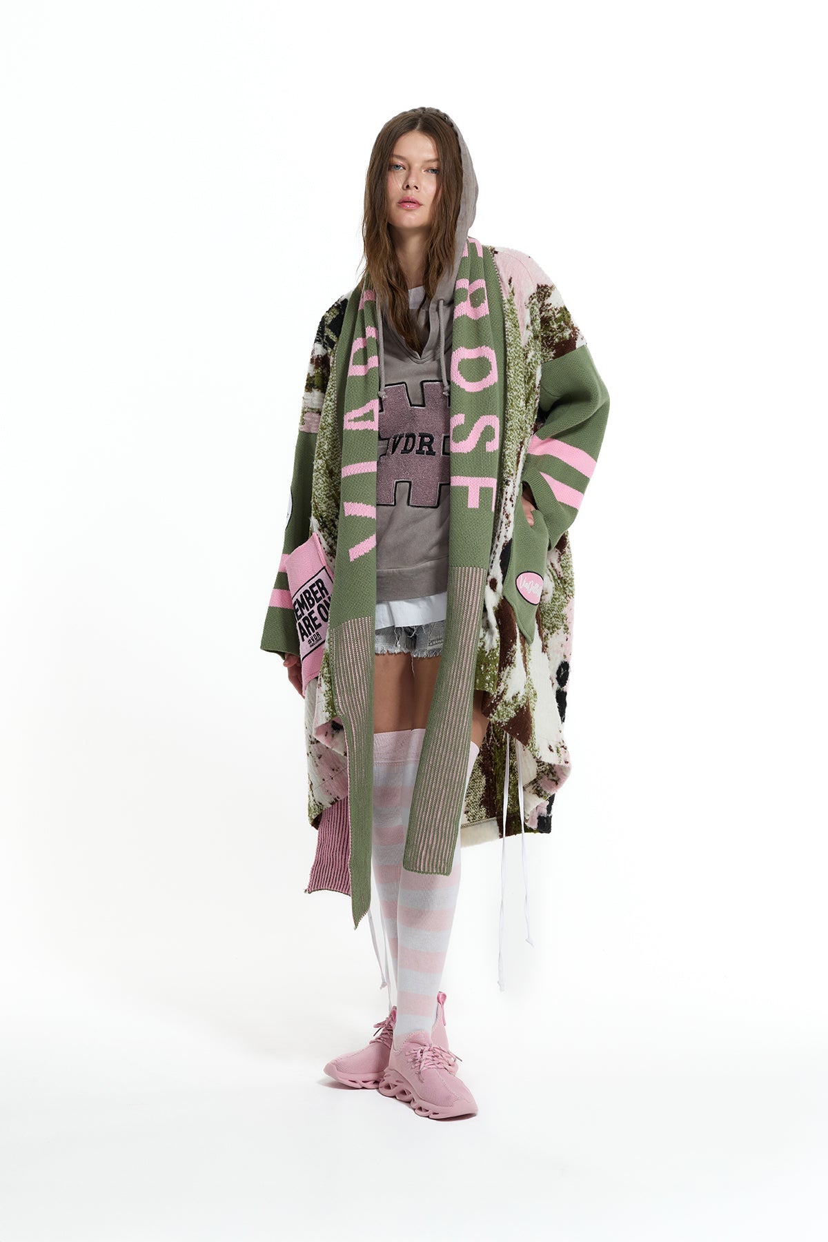 Khaki Cardigan 19207