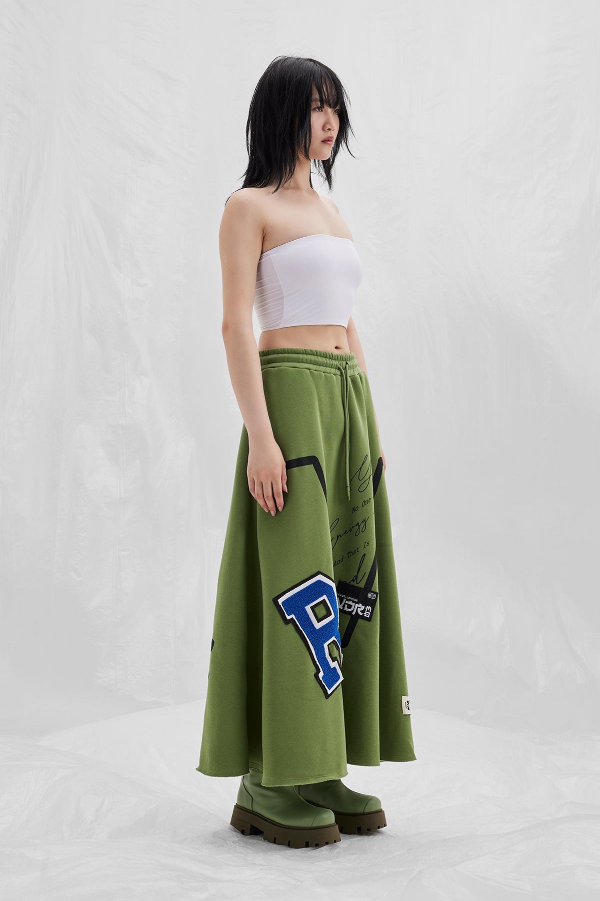 Olive Skirt 14381