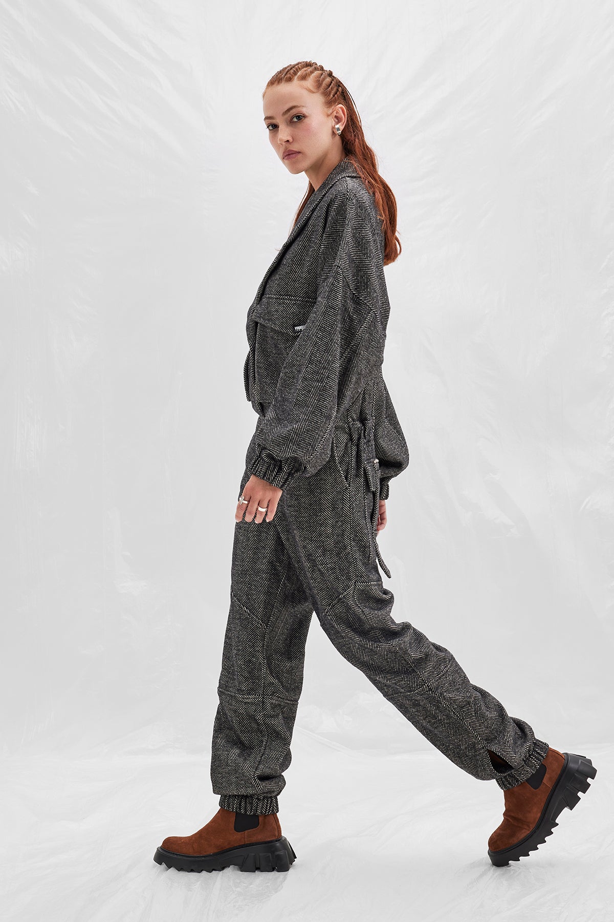 Nero Off White Overall 14488