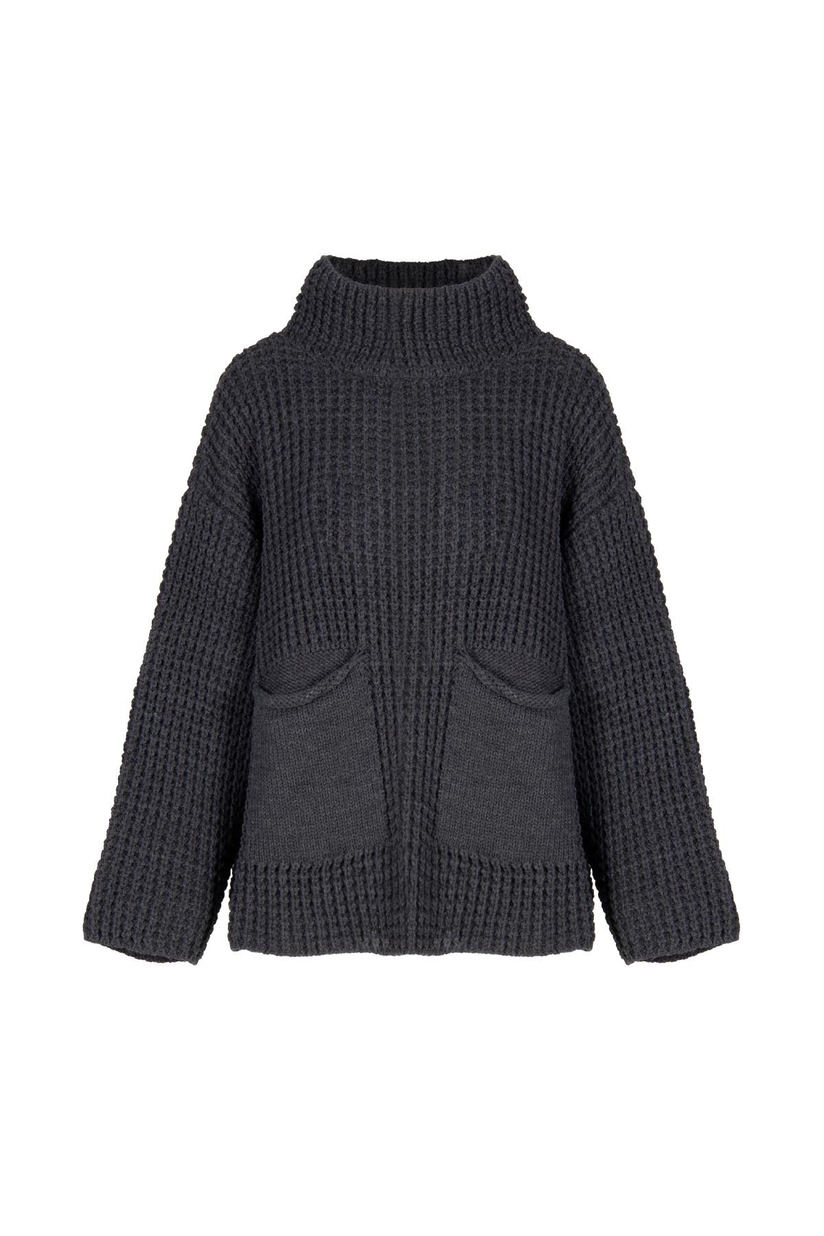 Antracite Pullover 16028