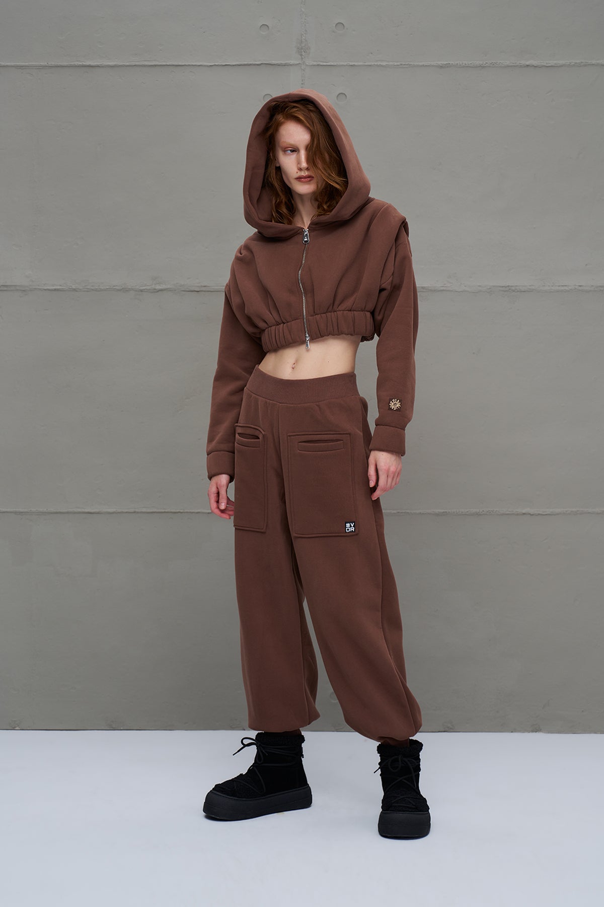 Brown Slim Fit Trousers 18020